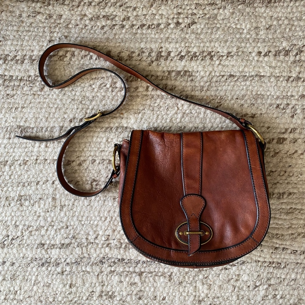 Fossil Leather Crossbody Purse